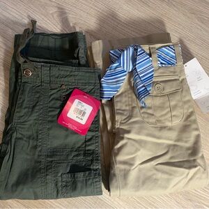 NWT Children’s Olive Green Pants & Khaki Pants for Girls Size 4